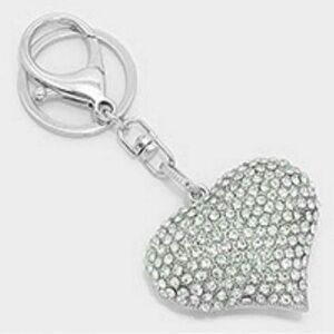Heart Crystal Keychain